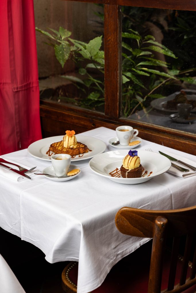 Dessert au Bistro Marbeuf